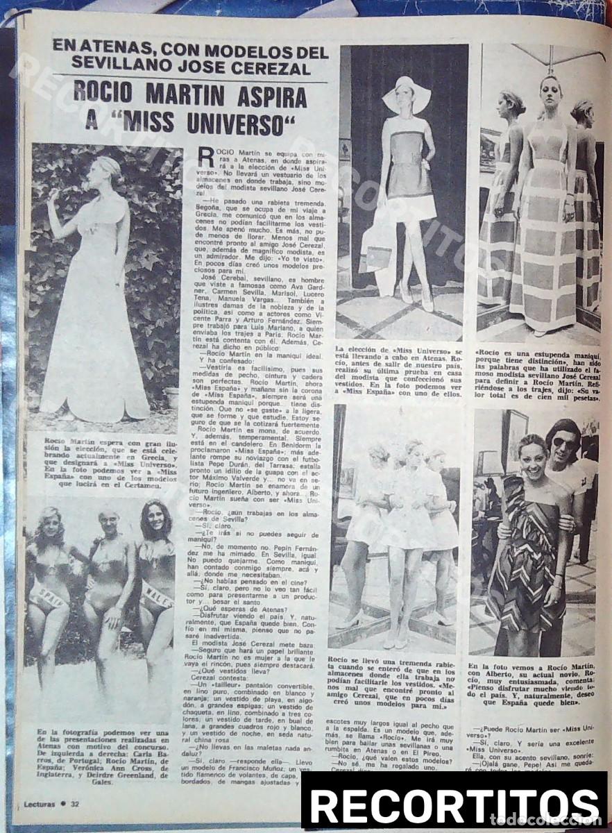 Libri di seconda mano: ROCIO MARTIN MISS ESPA&Ntilde;A a miss universo