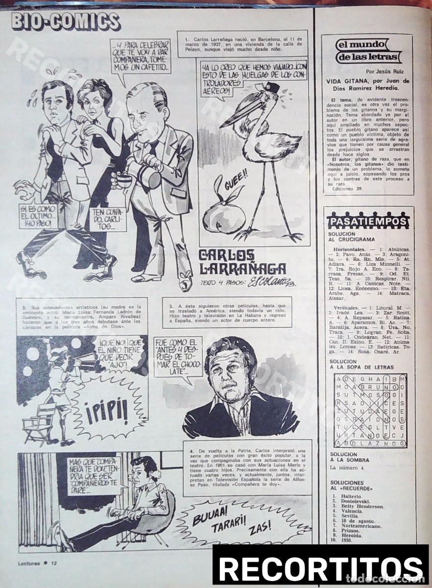 Libri di seconda mano: carlos larra&ntilde;aga los bio comics