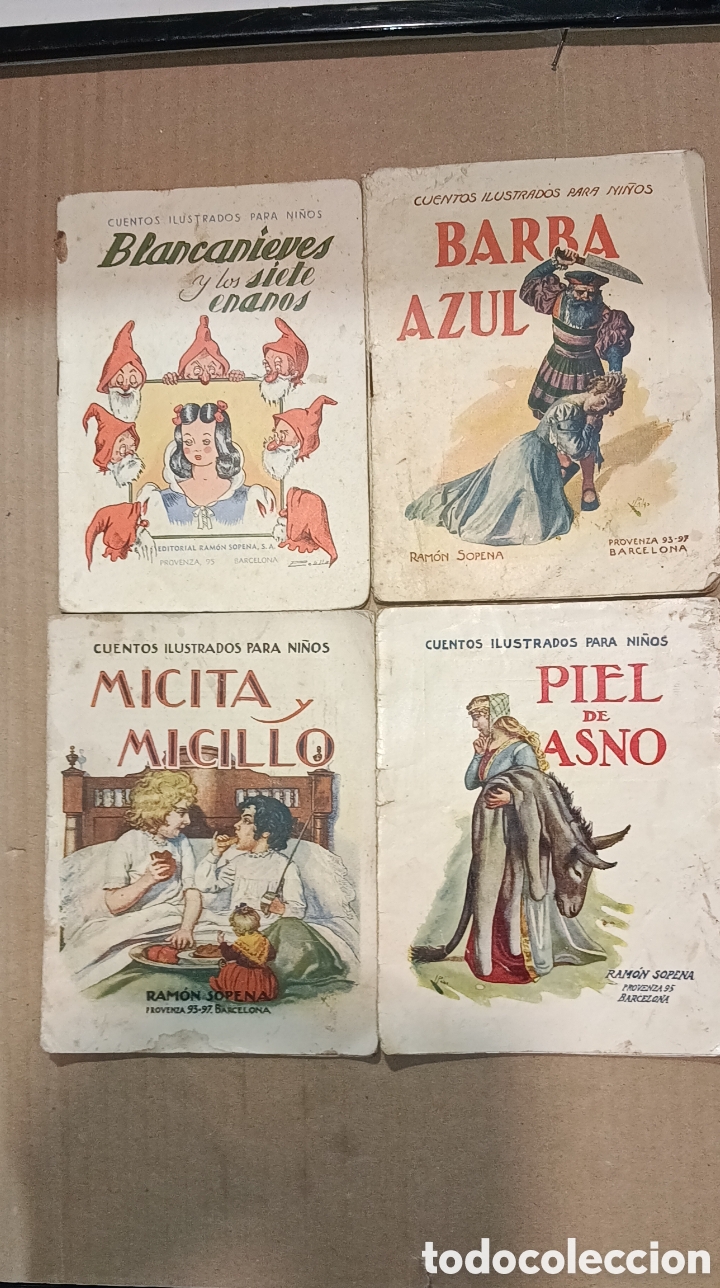 Gebrauchte B&uuml;cher: LOTE 4 CUENTOS SOPENA