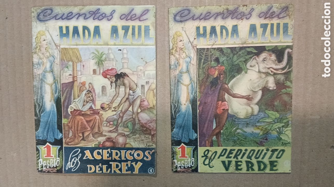 Libros de segunda mano: LOTE 2 CUENTOS DEL HADA AZUL - Foto 1