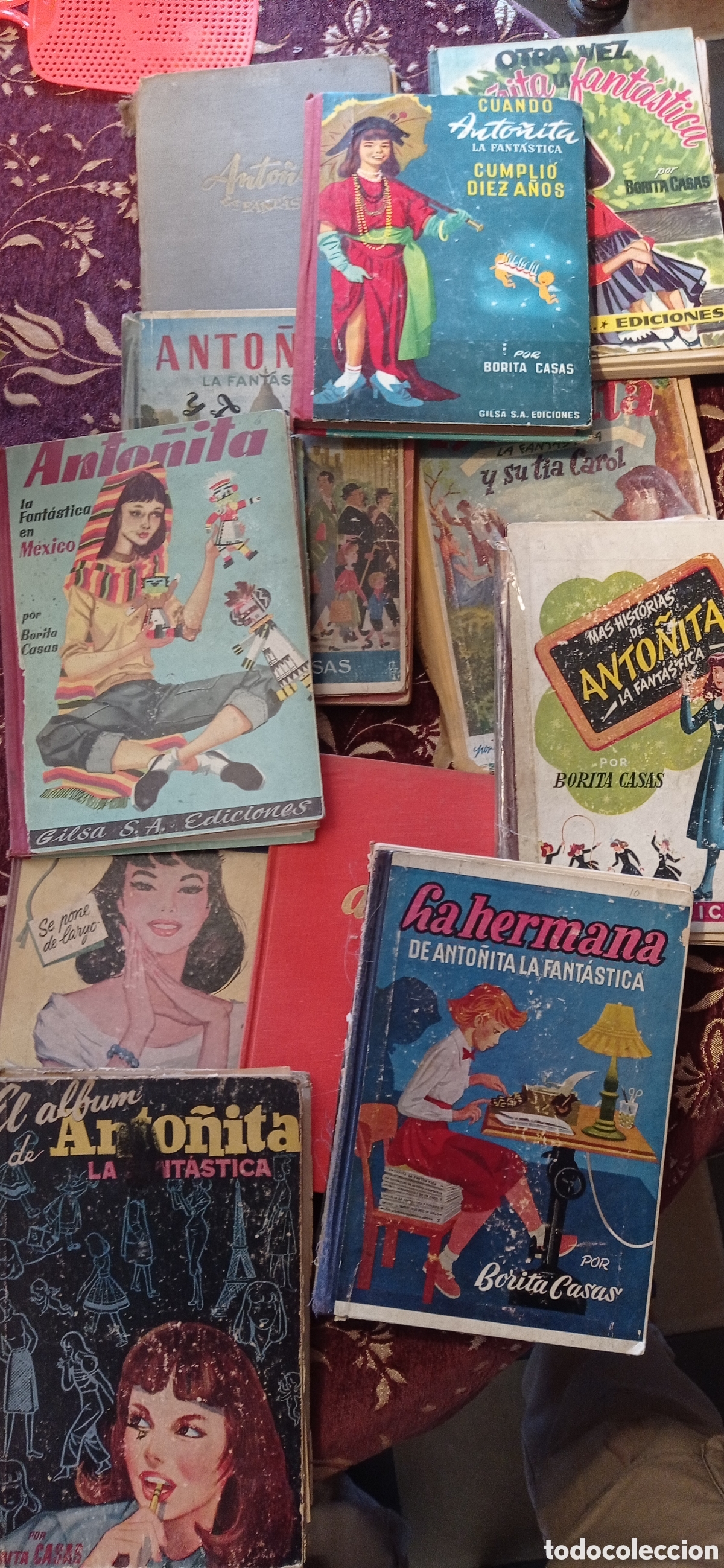 Second hand books: 12 Libros vintage de Anto&ntilde;ita la Fant&aacute;stica