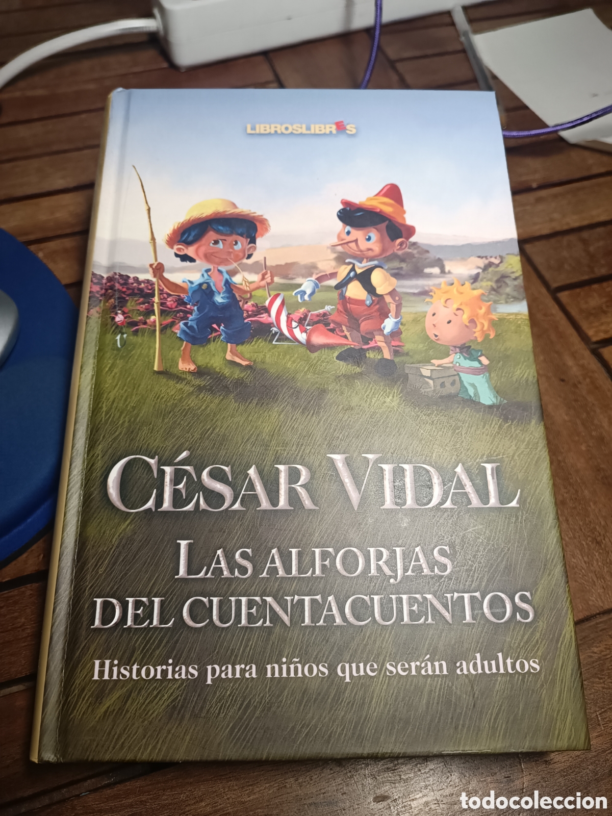 Libros de segunda mano: CESAR VIDAL LAS ALFORJAS DEL CUENTACUENTOS LIBROSLIBRES PRIMERA EDICION historias para ni&ntilde;os adultos