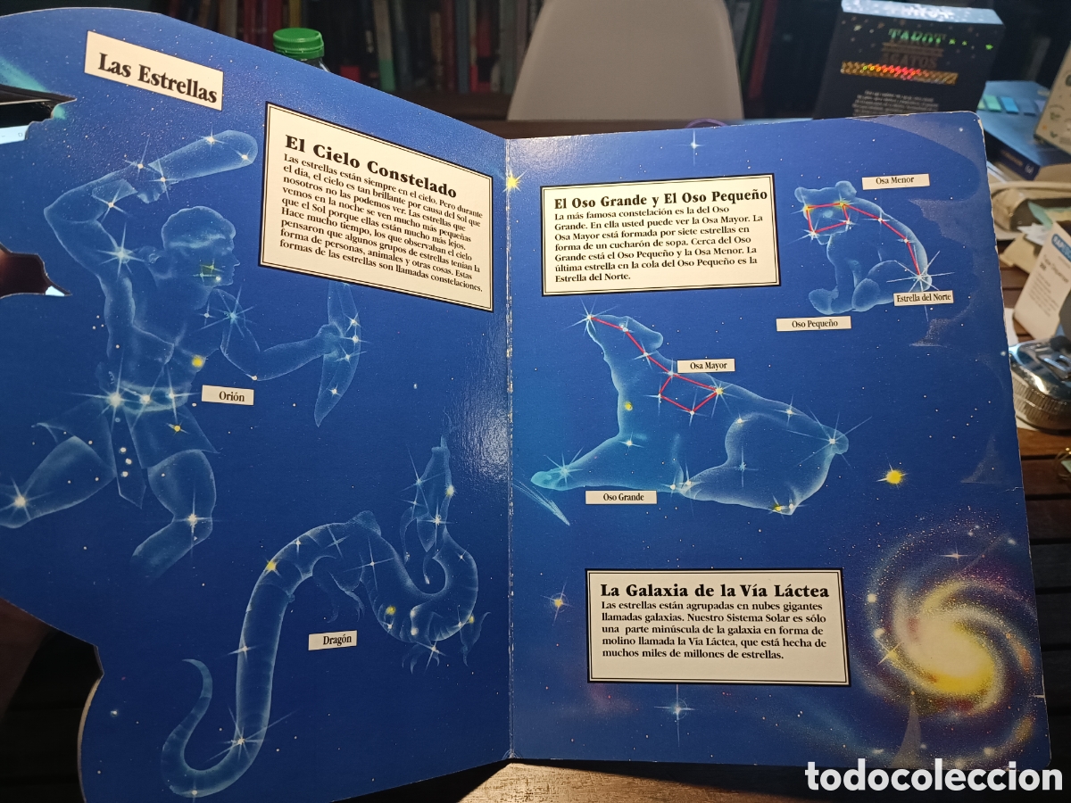 Libros de segunda mano: LIBRO TROQUELADO - EL ESPACIO EN LAS PUNTAS DE SUS DEDOS 1993 - Foto 3