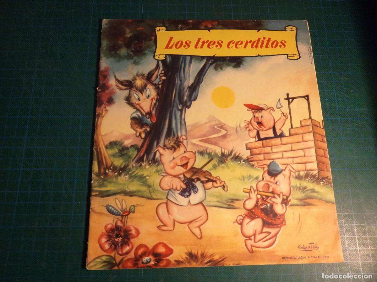 Libri di seconda mano: Coleccion Colorin. Los tres cerditos. Bruguera. (Ref. 15-B)