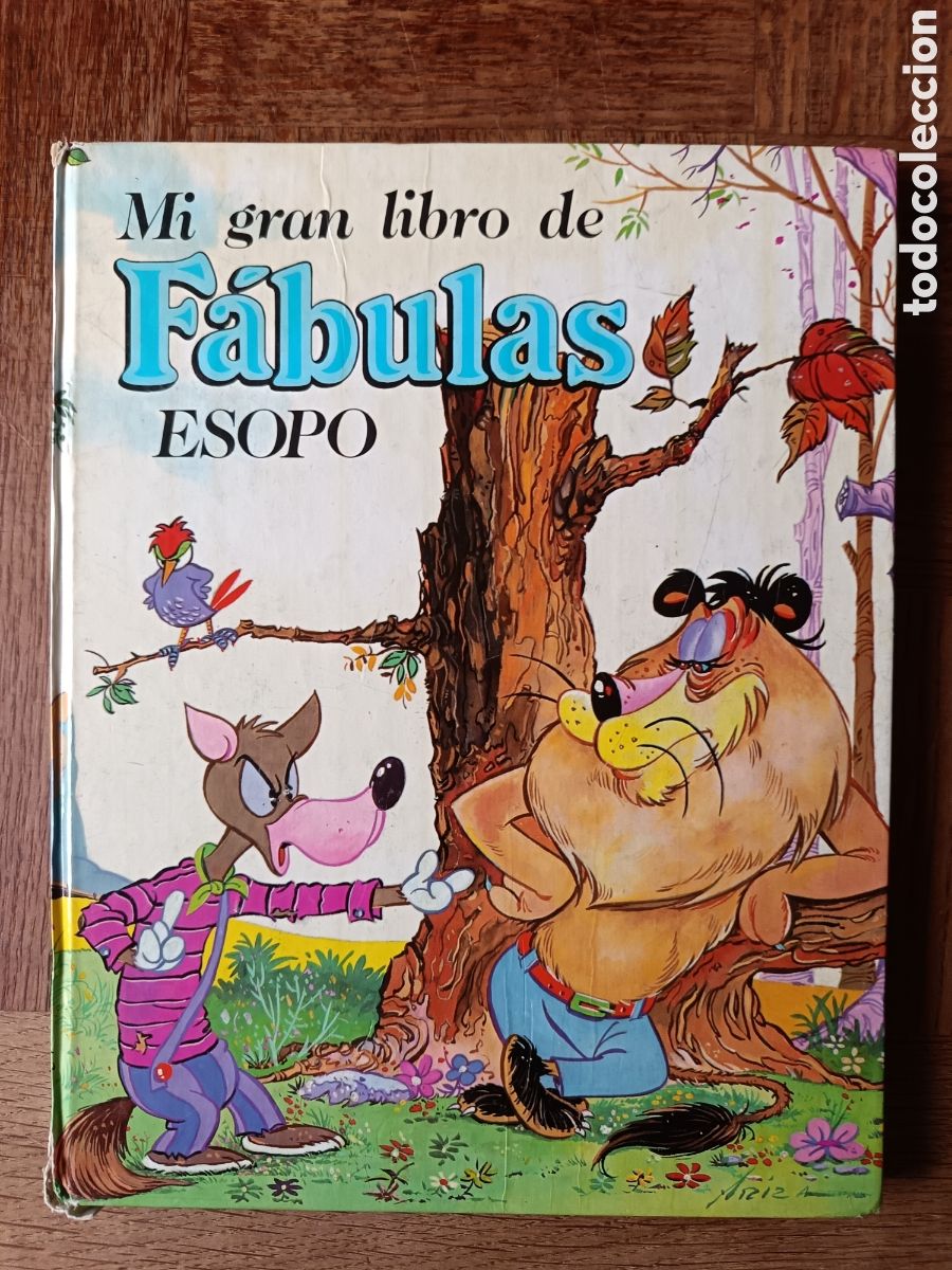 Gebrauchte B&uuml;cher: Mi gran libro de F&aacute;bulas Esopo por Ariza. Gran Tomo Susaeta 1986.