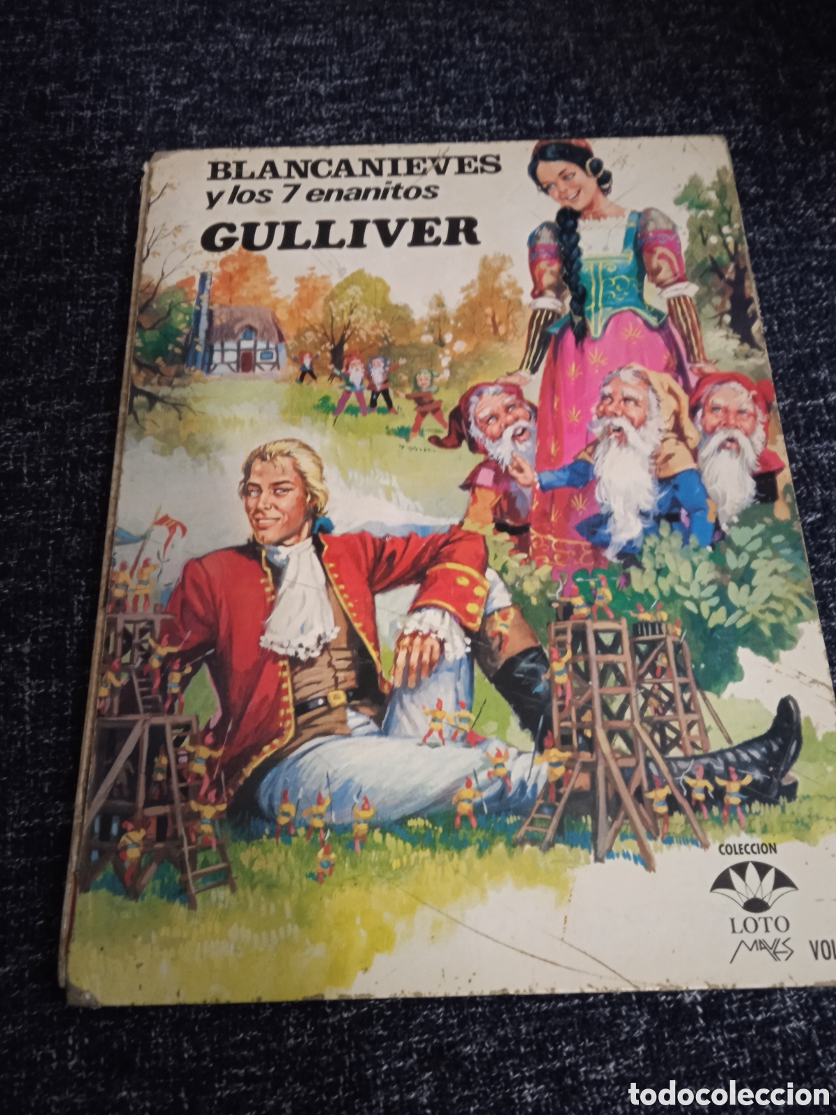 Gebrauchte B&uuml;cher: BLANCANIEVES Y LOS 7 ENANITOS- GULLIVER -COLECCION LOTO -ED. MAVES