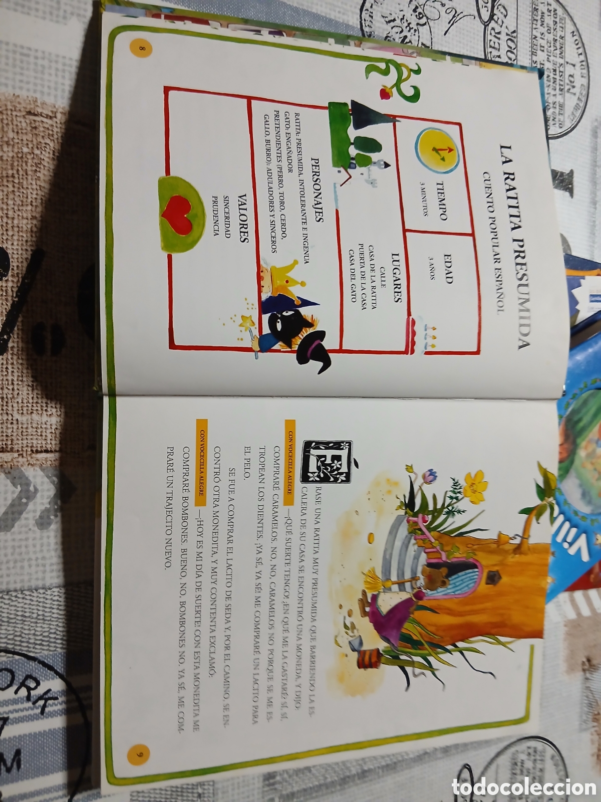 Libros de segunda mano: Libro Leyendo Cuentos -Ed. Susaeta- - Foto 4
