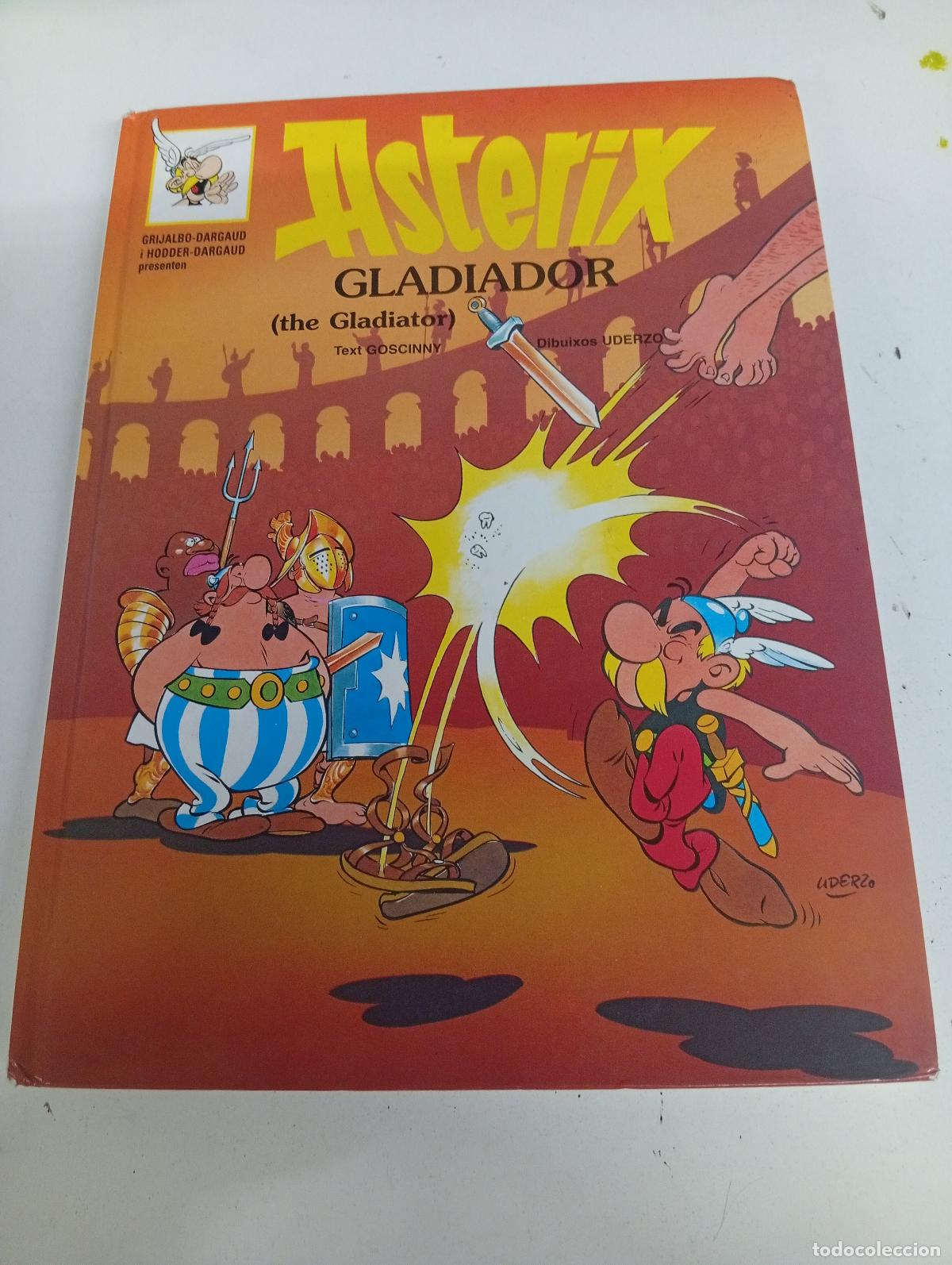 Libri di seconda mano: Ast&eacute;rix Gladiador (the Gladiator) - Goscinny (texto), Uderzo (dibujos)