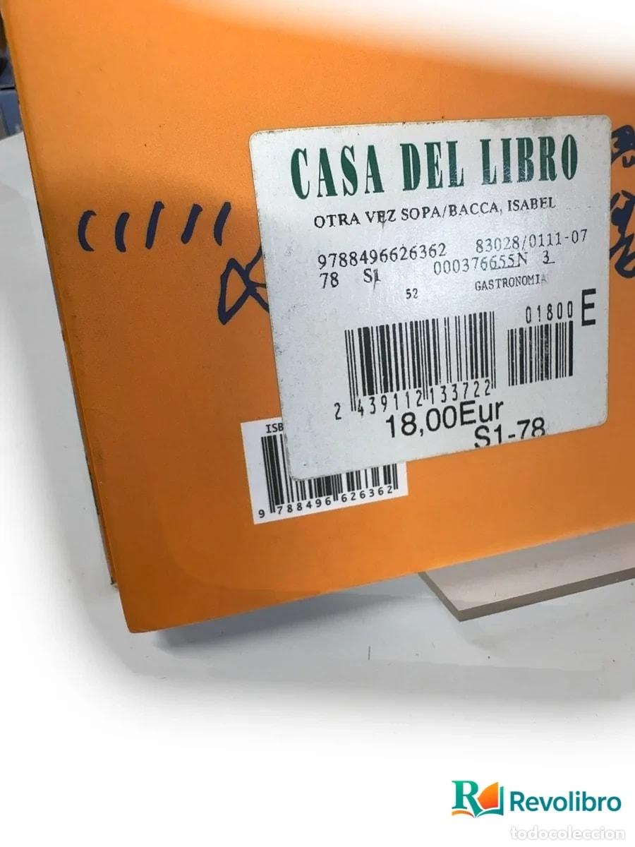 Libros de segunda mano: &iquest;Otra vez sopa? - Isabel Baca - Foto 3