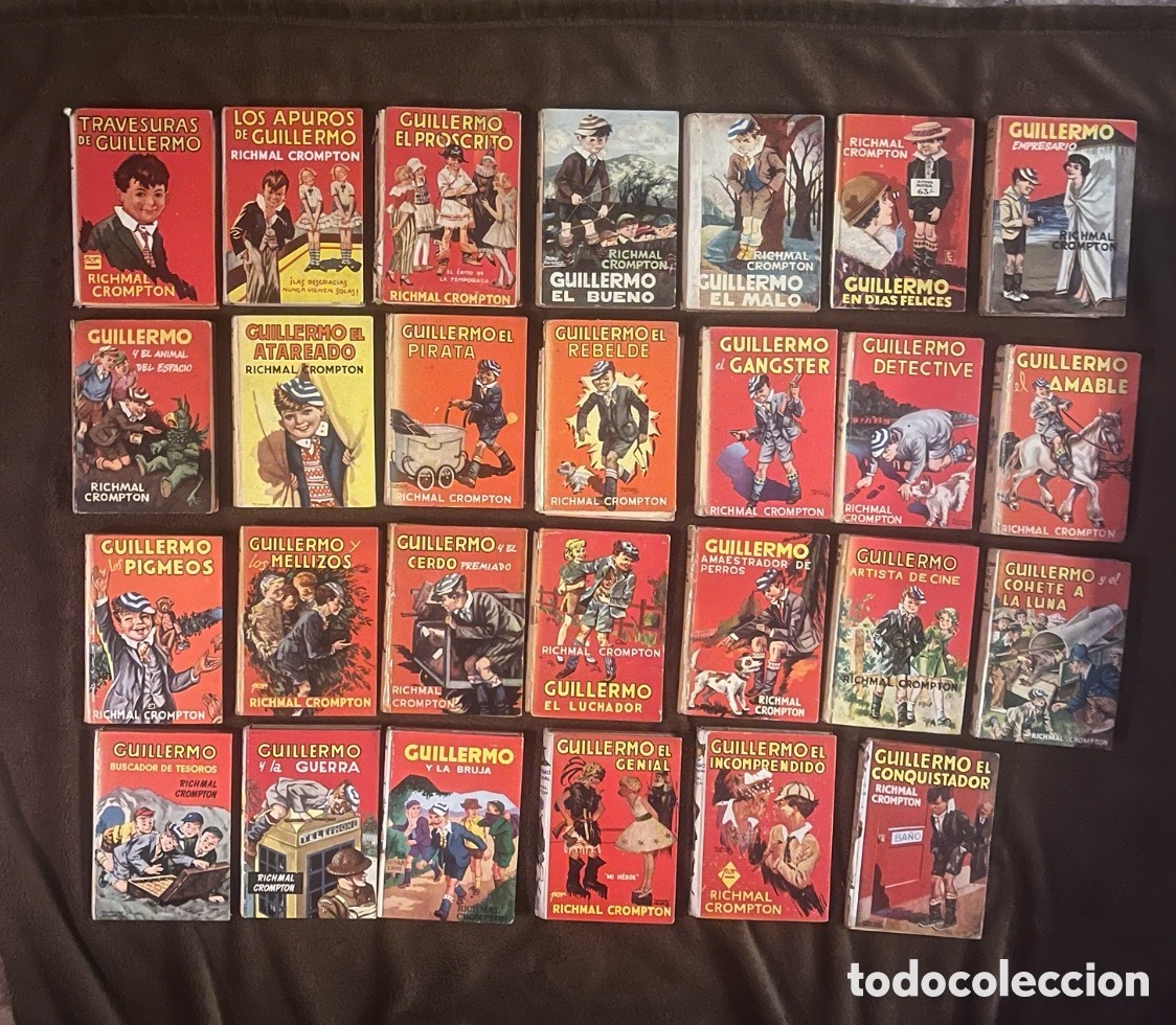 Libros de segunda mano: Colecci&oacute;n GUILLERMO Richmal Crompton - Foto 1