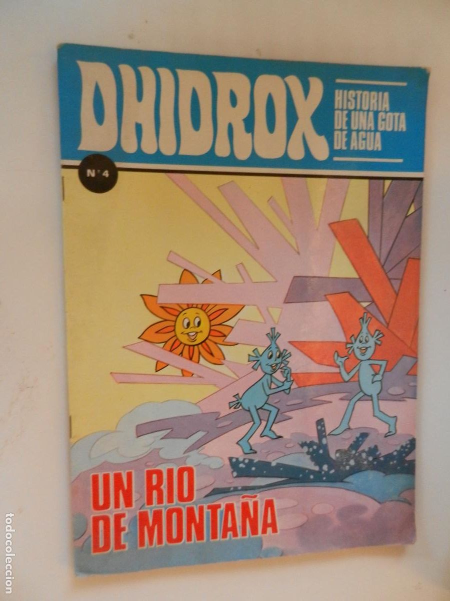 Livres d'occasion: DHIDROX , HISTORIA DE UNA GOTA DE AGUA N&ordm; 4 -UN RIO DE MONTA&Ntilde;A -GR&Aacute;FICAS ALONSO 1981 VER FOTOS -