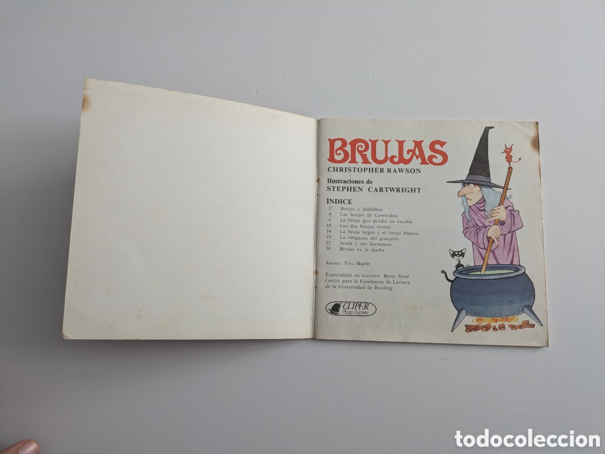 Libros de segunda mano: Brujas- Relatos tradicionales - Cliper - Foto 2