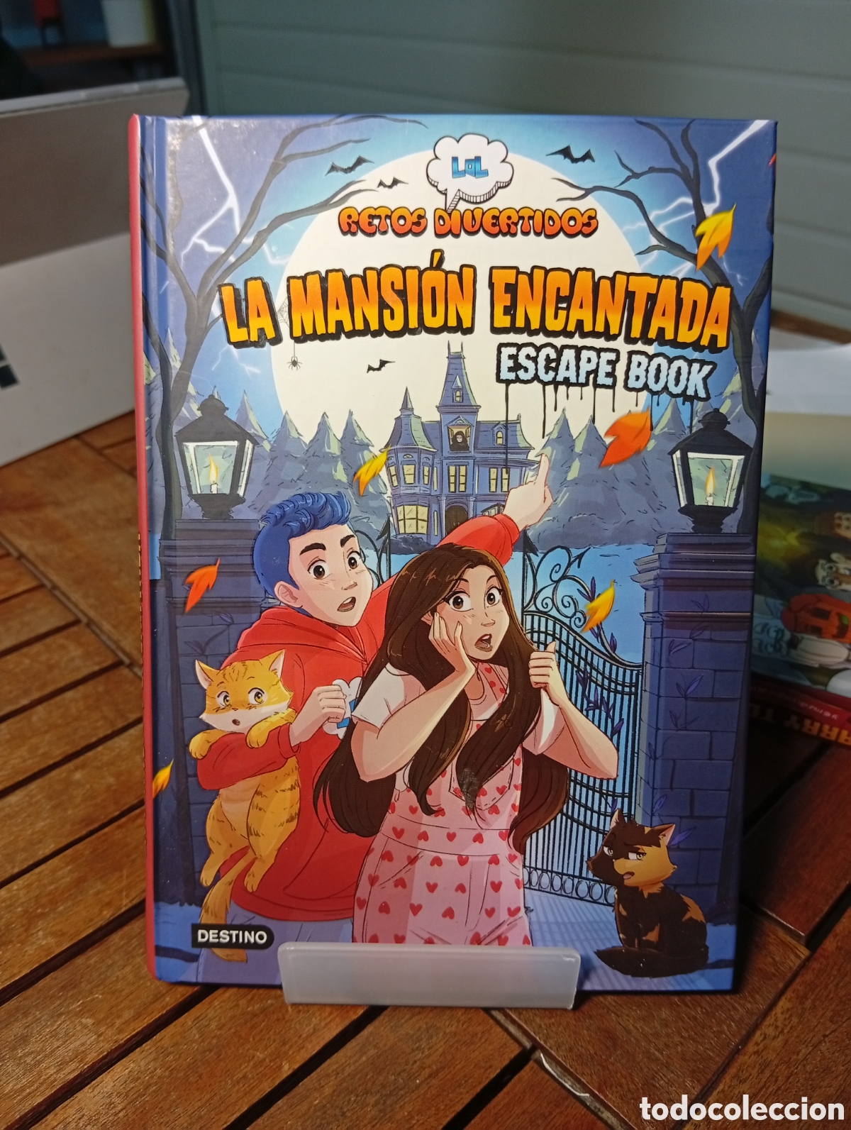 Libros de segunda mano: Retos divertidos la mansi&oacute;n encantada de escape book destino