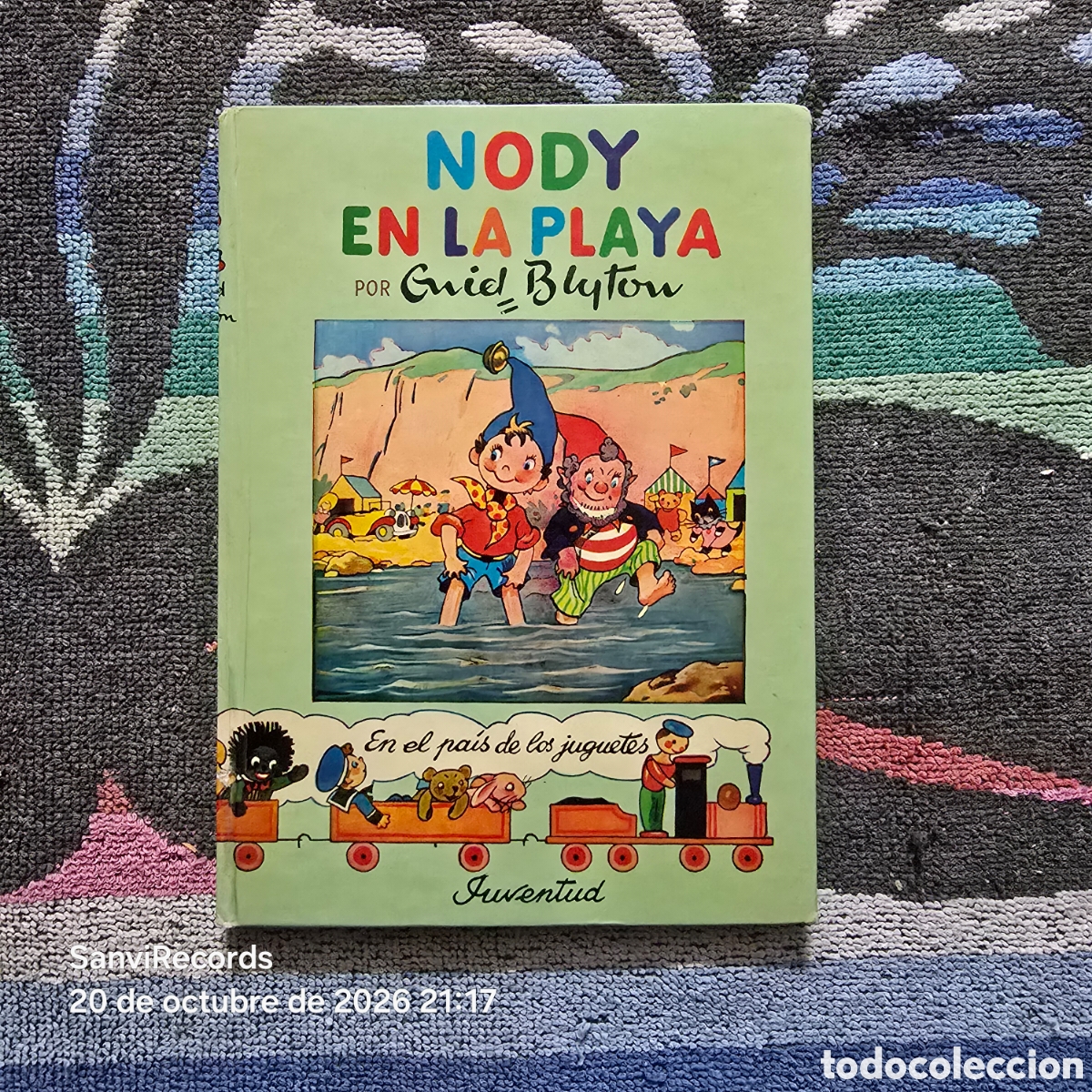 Libros de segunda mano: TELE NODY EN EL PA&Iacute;S DE LOS JUGUETES 1: NODY EN LA PLAYA (ENID BLYTON) (JUVENTUD)