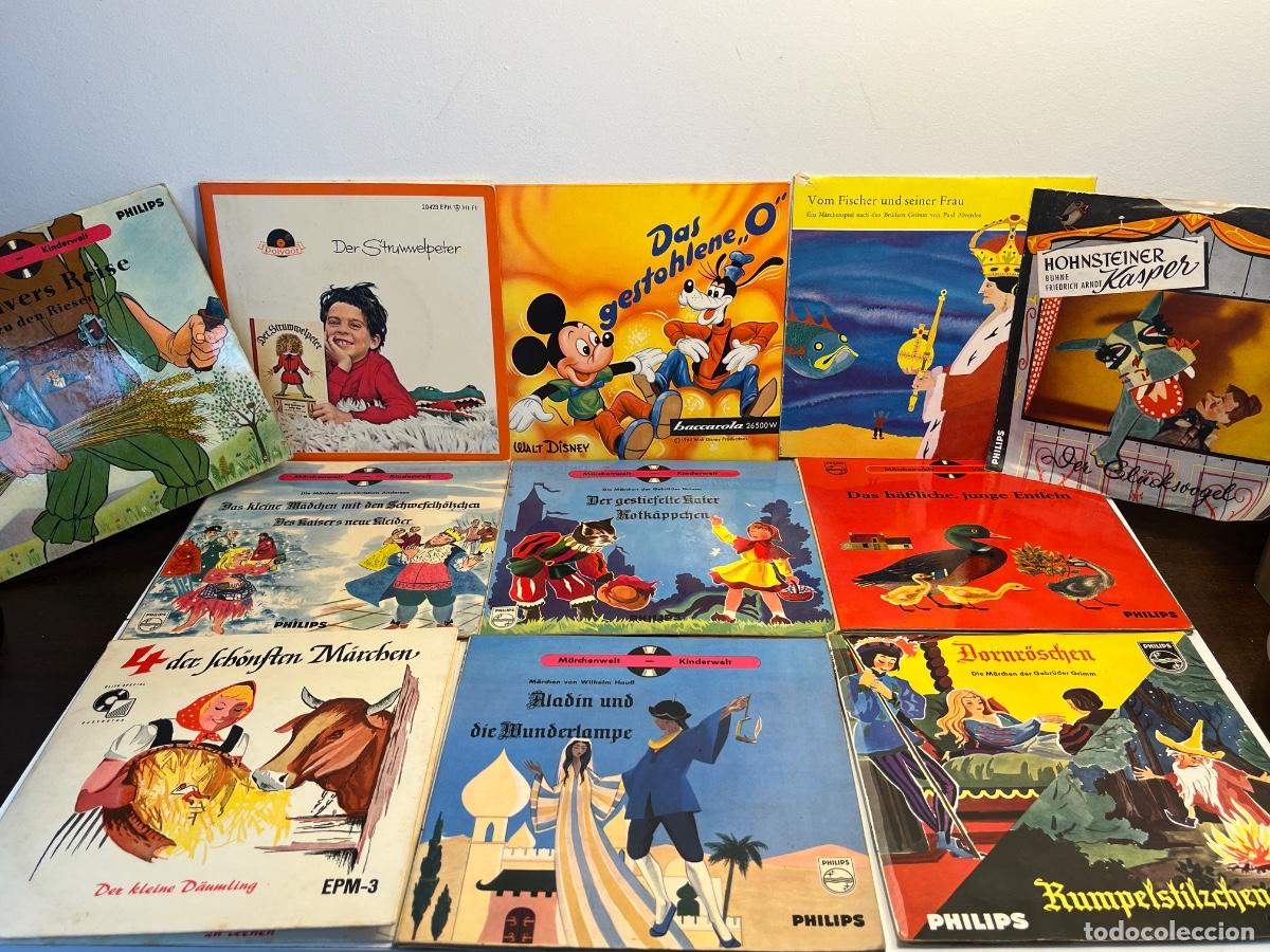 Libros de segunda mano: Lote 11 singles cuentos infantiles en alem&aacute;n