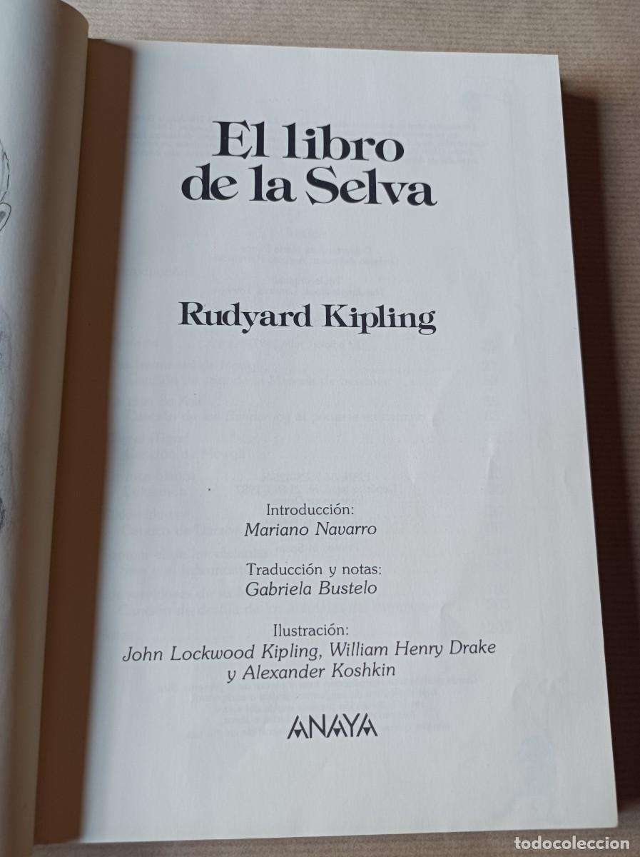 Libros de segunda mano: EL LIBRO DE LA SELVA COLECCI&Oacute;N TUS LIBROS EDICIONES ANAYA - Foto 13