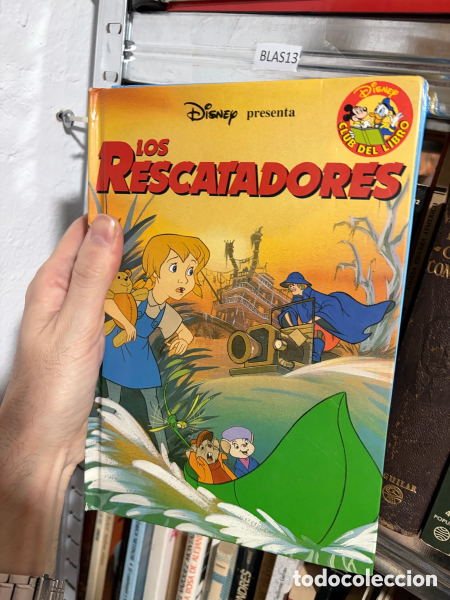 Libros de segunda mano: BLAS13 DisnEy presenta los RESCATADORES club del libro