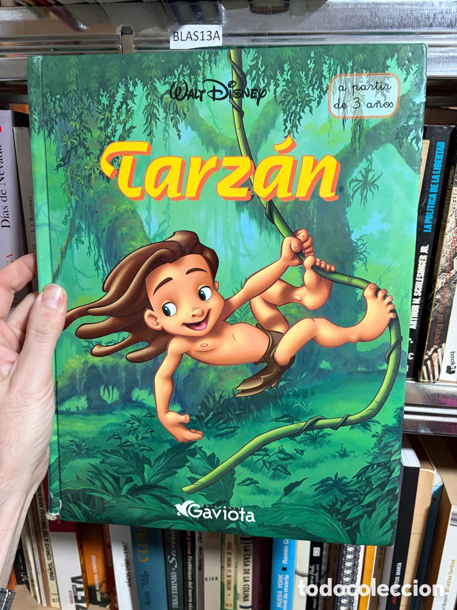 Libros de segunda mano: Blas13A tarzan, gaviota, a partir de 3 a&ntilde;os