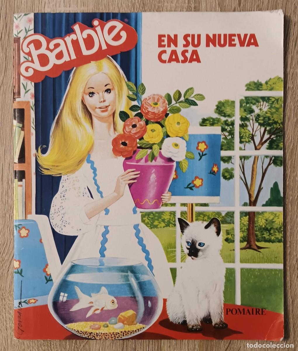 Libros de segunda mano: CUENTO BIBLIOTECA MU&Ntilde;ECA BARBIE EN SU NUEVA CASA MATTEL EDITORIAL POMAIRE 1979