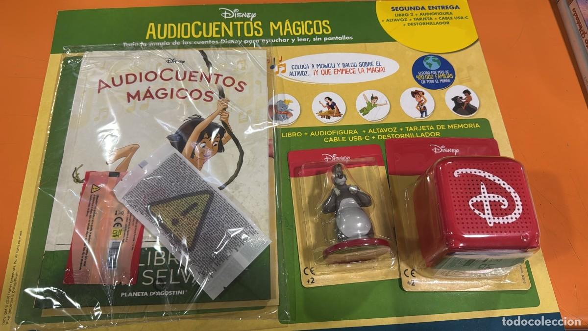 Libros de segunda mano: Audiocuentos M&aacute;gicos Coleccionable Disney n.2 EL LIBRO DE LA SELVA