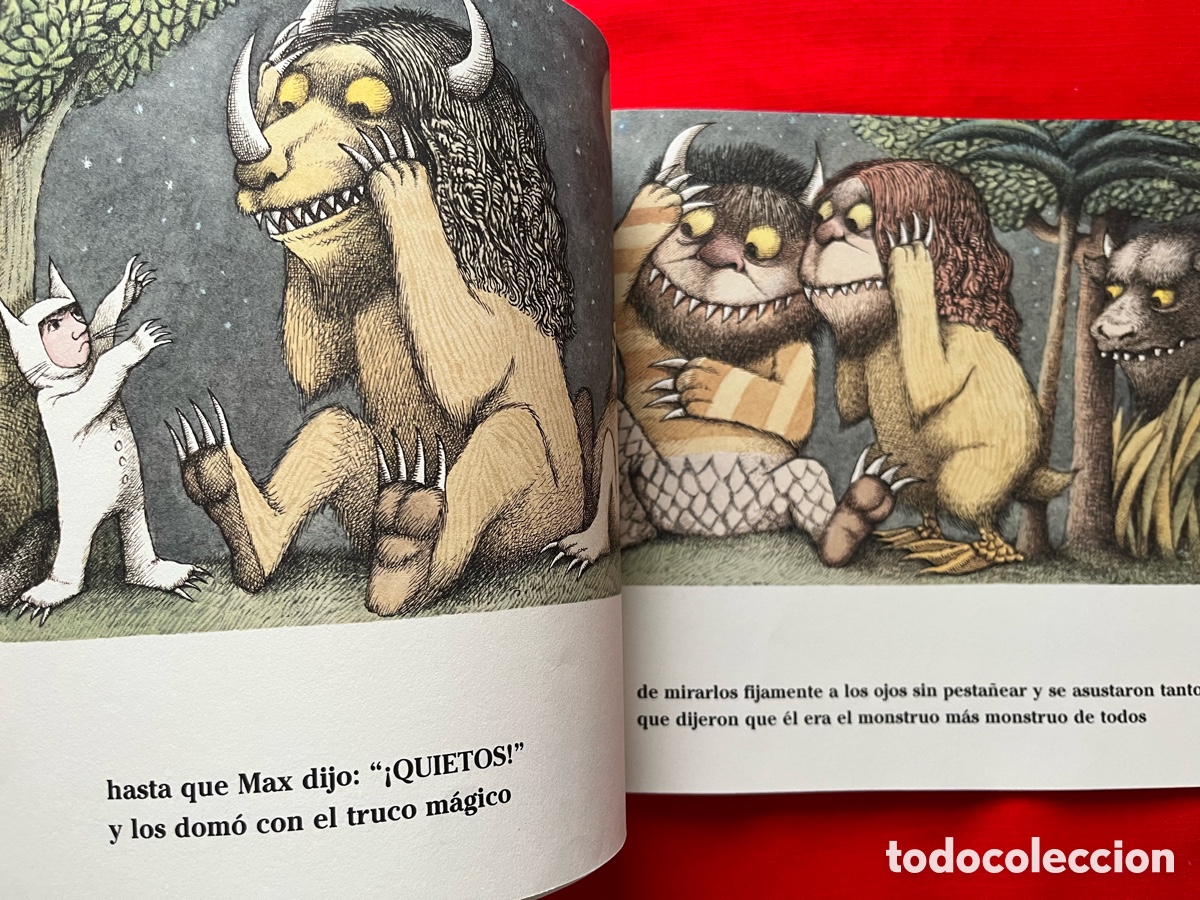 Libros de segunda mano: Libro Donde viven los monstruos - Maurice Sendak - Foto 9