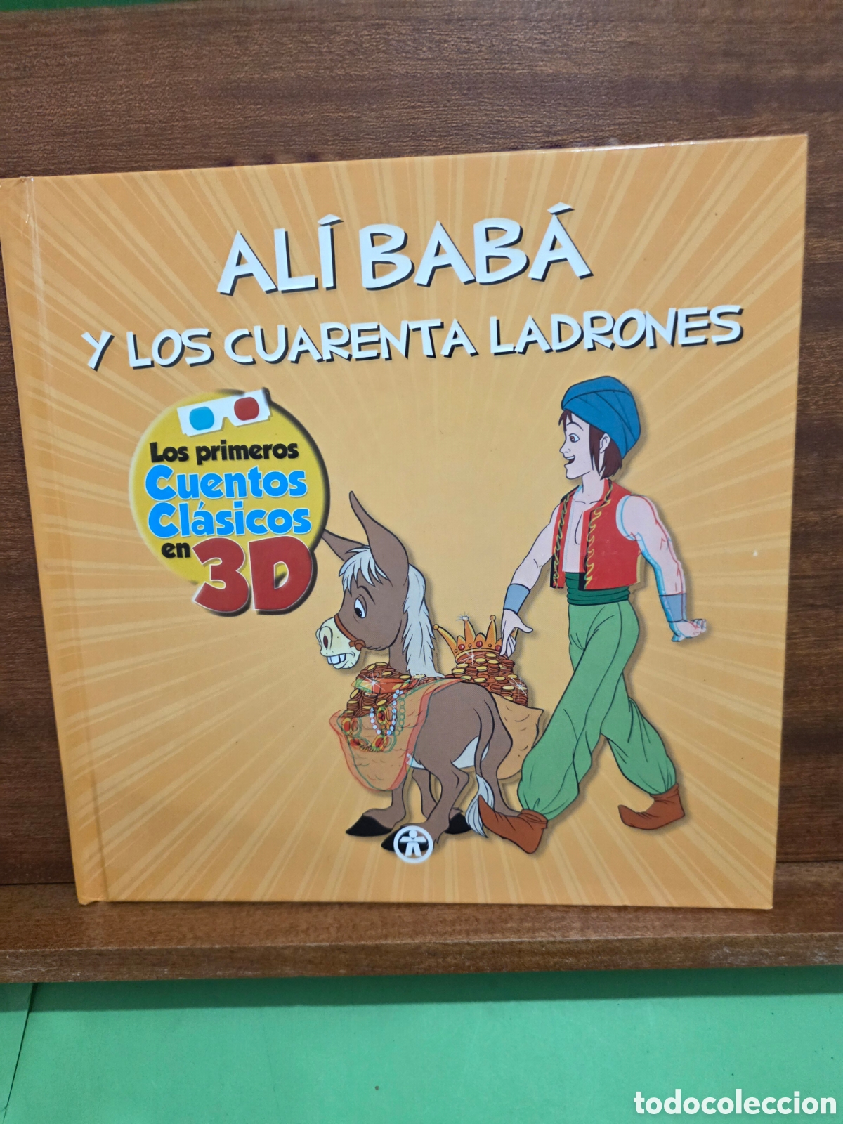 Libros de segunda mano: LOS PRIMEROS CUENTOS CL&Aacute;SICOS EN 3D...&rdquo;&rdquo;AL&Iacute; BAB&Agrave; Y LOS CUARENTA LADRONES&rdquo;&rdquo;...C. INTER. DEL LIBRO...