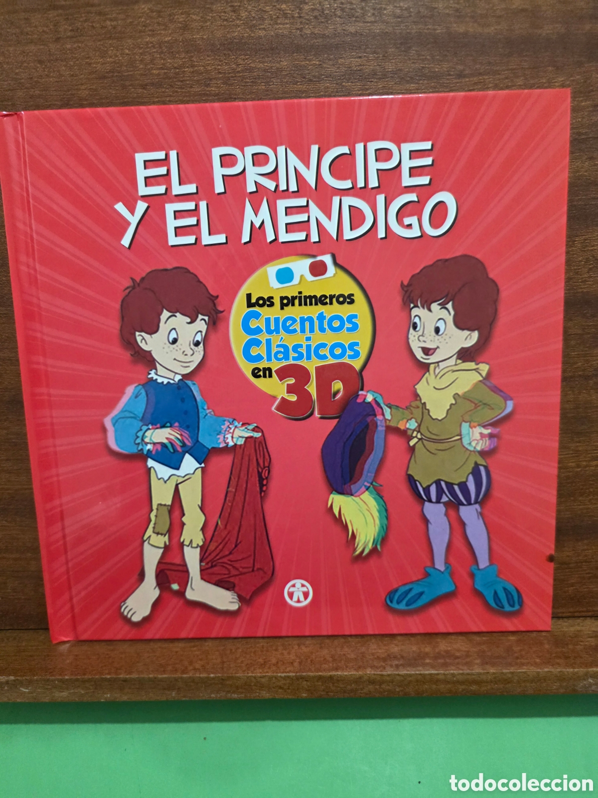 Libros de segunda mano: LOS PRIMEROS CUENTOS CL&Aacute;SICOS EN 3D...&rdquo;&rdquo;EL PRINCIPE Y EL MENDIGO&rdquo;&rdquo;...CLUB INTER. DEL LIBRO...