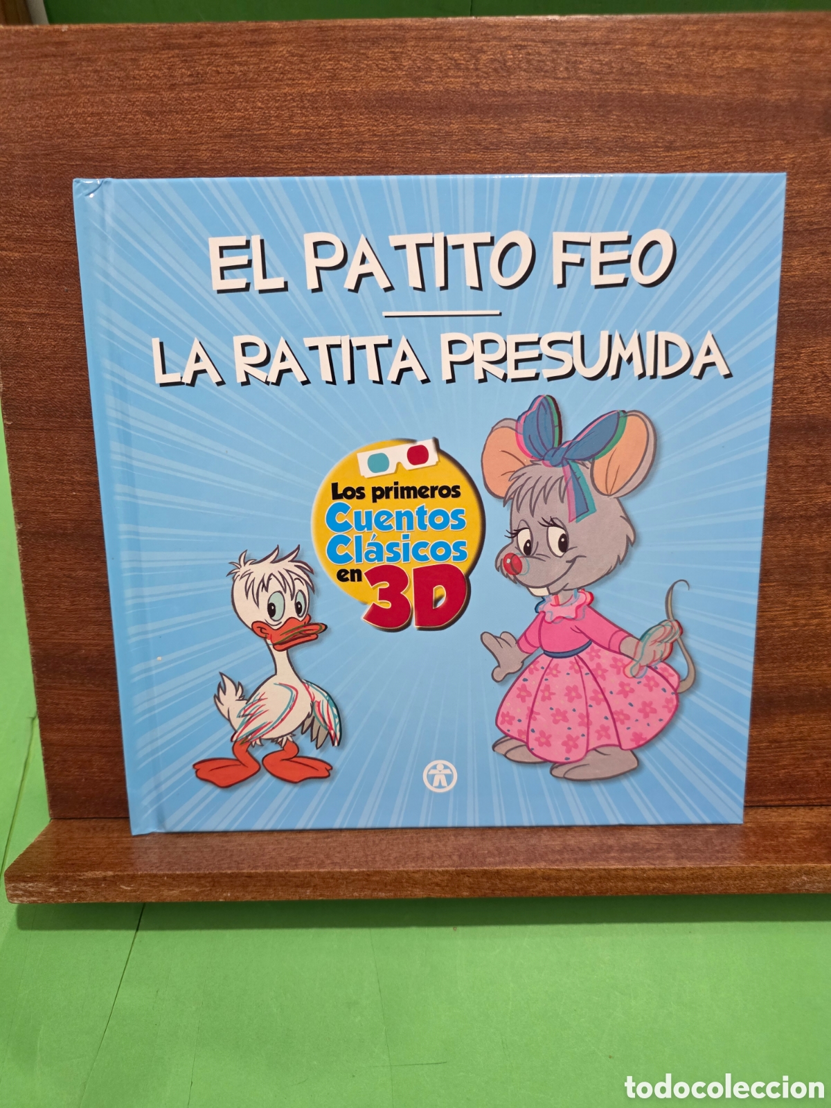Libros de segunda mano: LOS PRIMEROS CUENTOS CL&Aacute;SICOS EN 3D...&rdquo;&rdquo;EL PATITO FEO&rdquo;&rdquo; Y &rdquo;&rdquo;LA RATITA PRESUMIDA&rdquo;&rdquo;...C.I. DEL LIBRO..