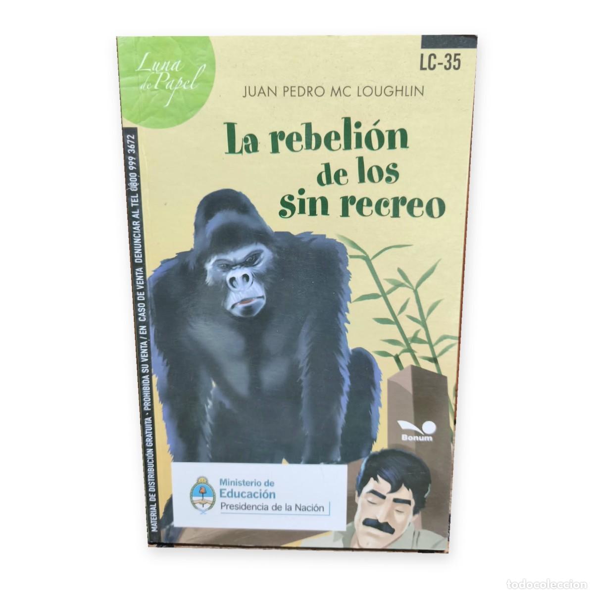 Libros de segunda mano: Juan Pedro Mc Loughlin &mdash; La rebeli&oacute;n de los Sin recreo &mdash; LM