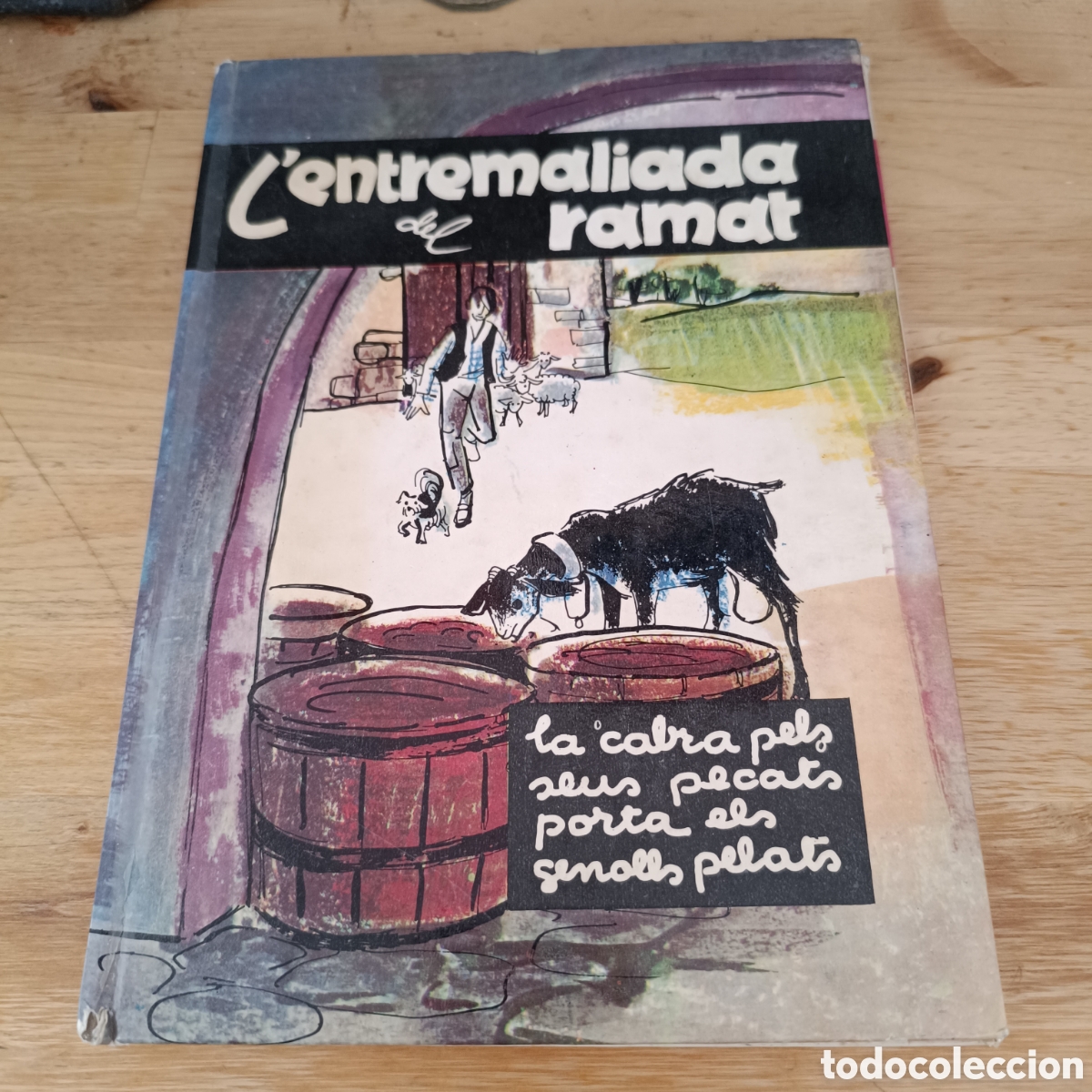 Libros de segunda mano: L'ENTREMALIADA DEL RAMAT - LA GALERA 1964 - &Agrave;NGELS GARRIGA - MARIA RIUS - GALERA D'OR - MARTA MATA