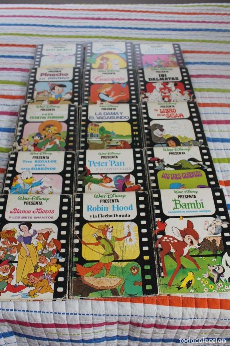Libros de segunda mano: LOTE 15 CUENTOS WALT DISNEY PRESENTA-CUENTOS FAMOSOS A&Ntilde;OS 80