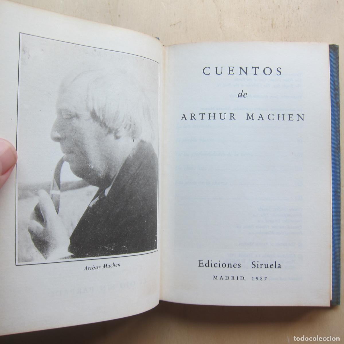 Libros de segunda mano: CUENTOS ARTHUR MACHEN (SIRUELA) CUENTOS - Foto 7