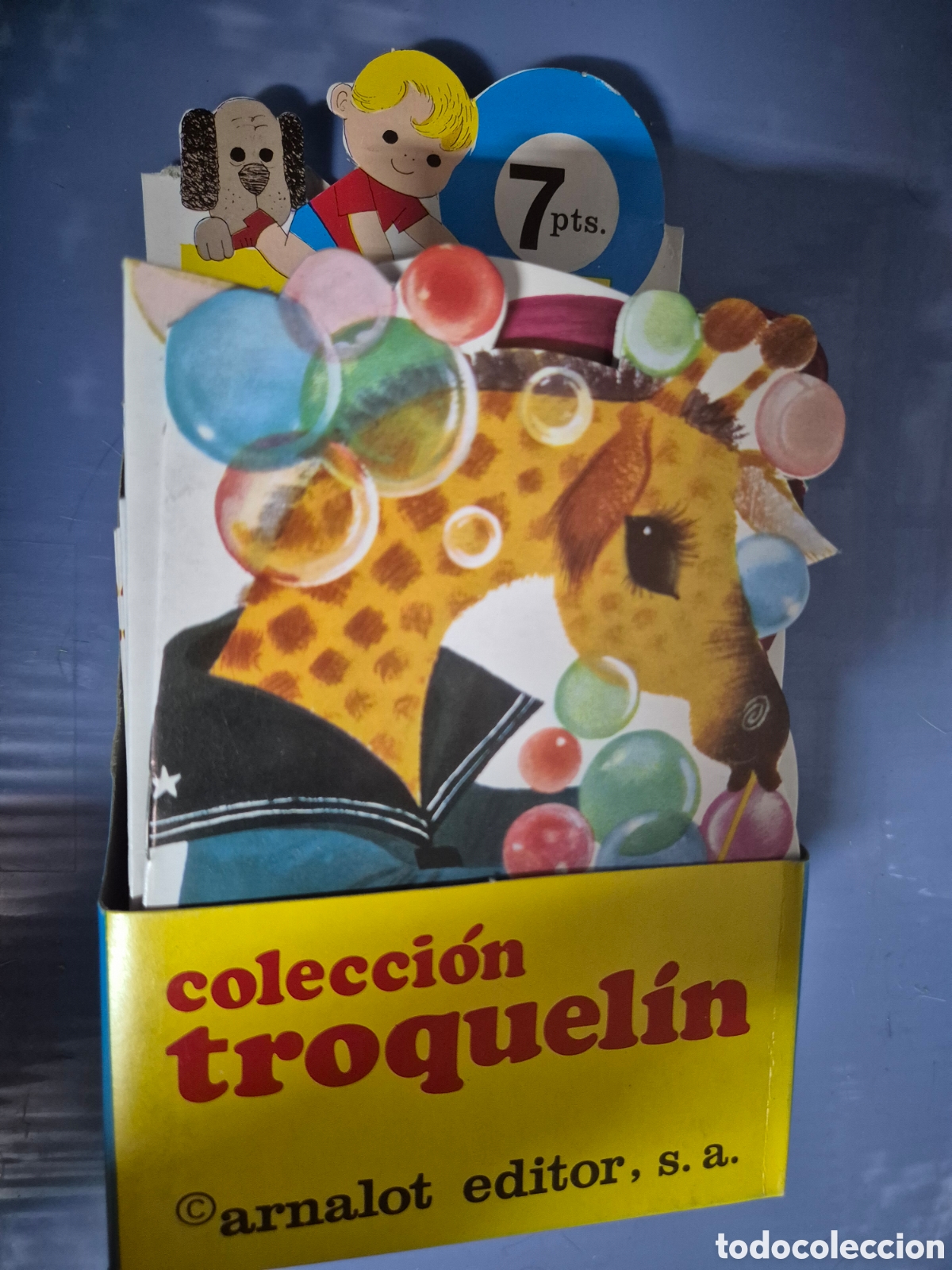Libros de segunda mano: CUENTOS TROQUELADOS TROQUELIN ARNALOT COMPLETA 16 TITULOS EN SU CAJA