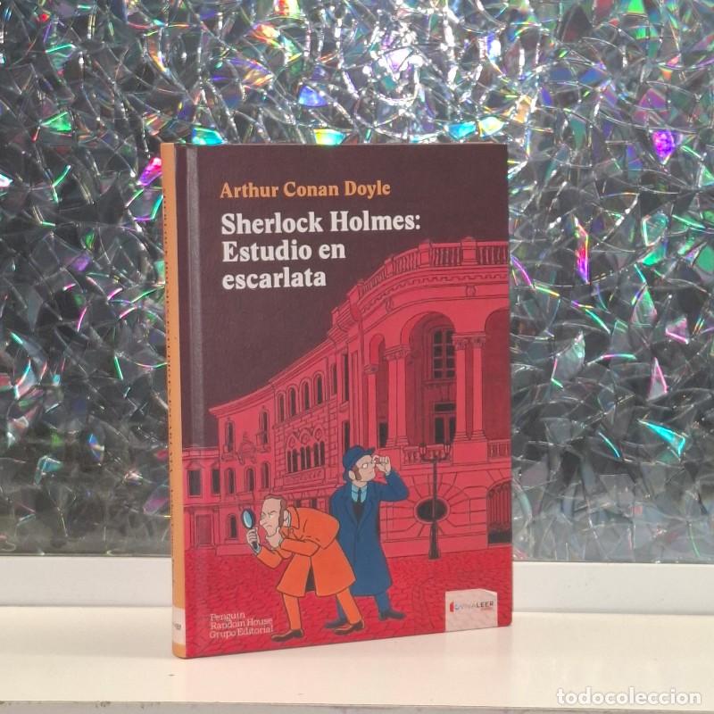 Libri di seconda mano: Sherlock Holmes: Estudio en Escarlata - Arthur Conan Doyle - Penguin Random House - Viva Leer