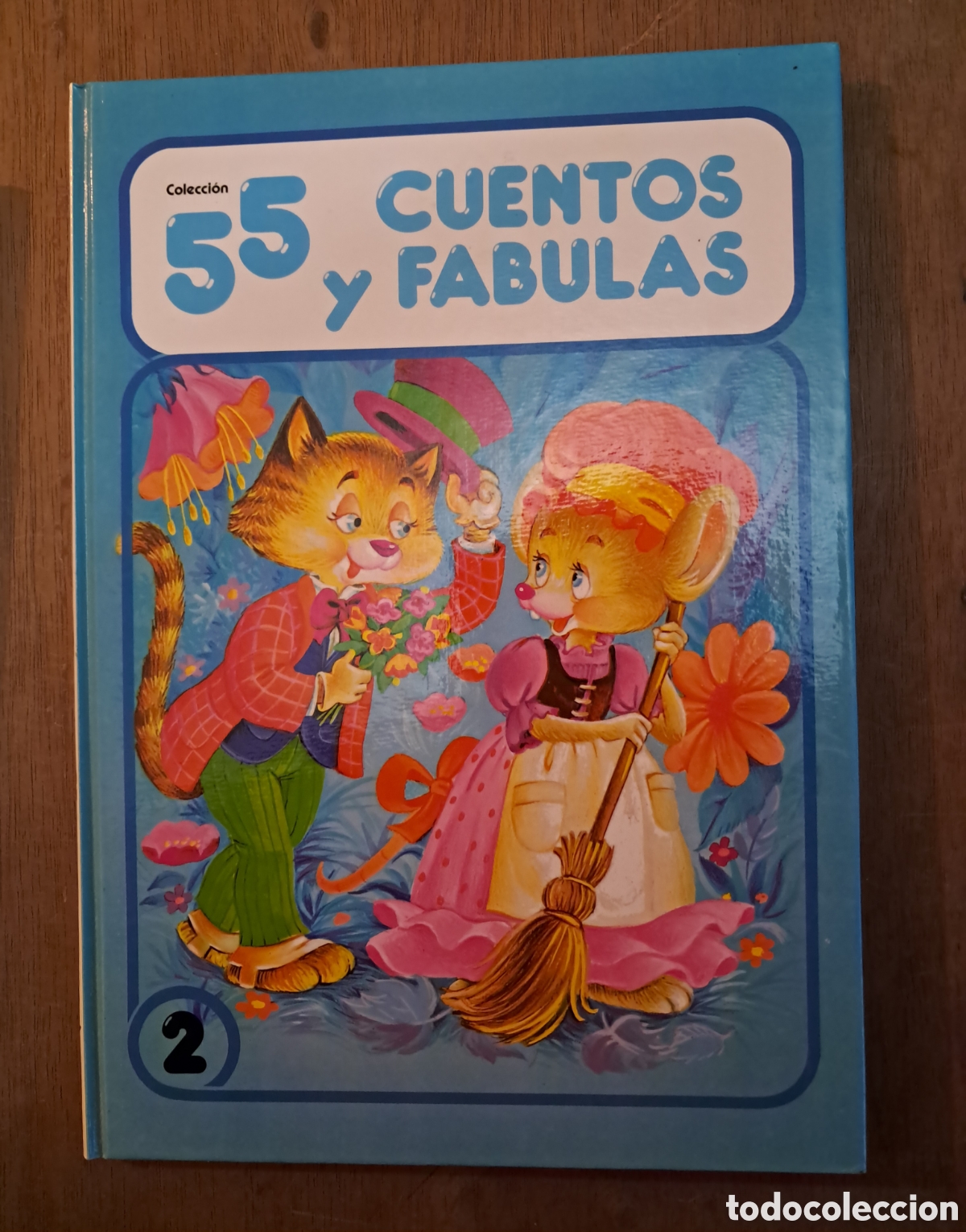 Libros de segunda mano: 55 Cuentos y F&aacute;bulas, vol. 2. de Laura G. Corella, ilustra Carlos Busquets. Ediciones Susaeta 1985