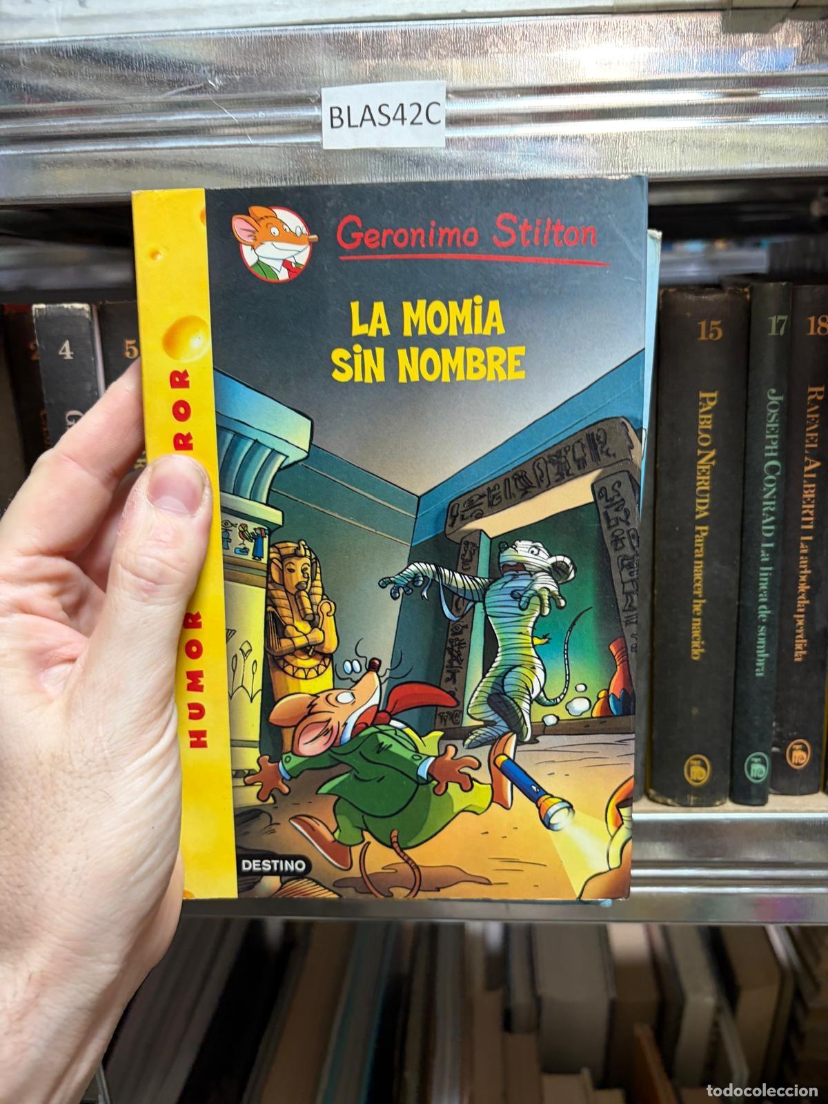 Libros de segunda mano: BLAS42C La momia sin nombre Geronimo Stilton
