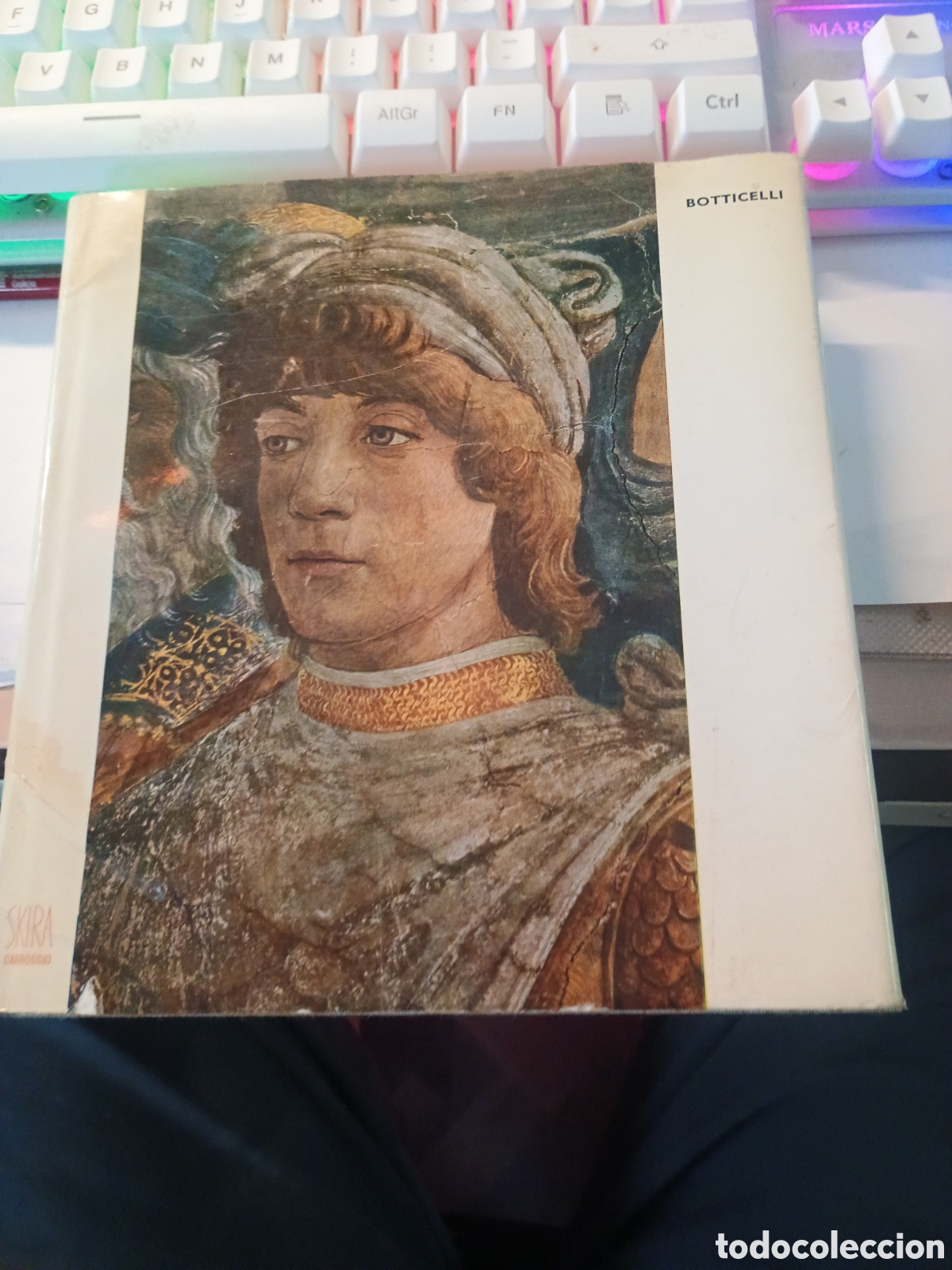Libros de segunda mano: Botticelli - Carlo Giulio Argan - Ed. Carroggio - colecci&oacute;n Albert Skira 1968