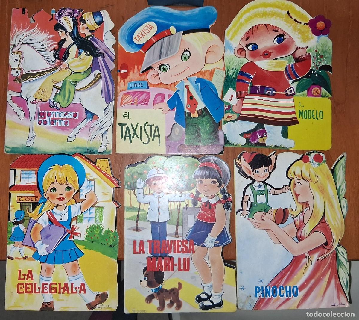 Libros de segunda mano: LOTE 6 Cuentos Troquelados Editorial VILMAR (A&ntilde;os 70)