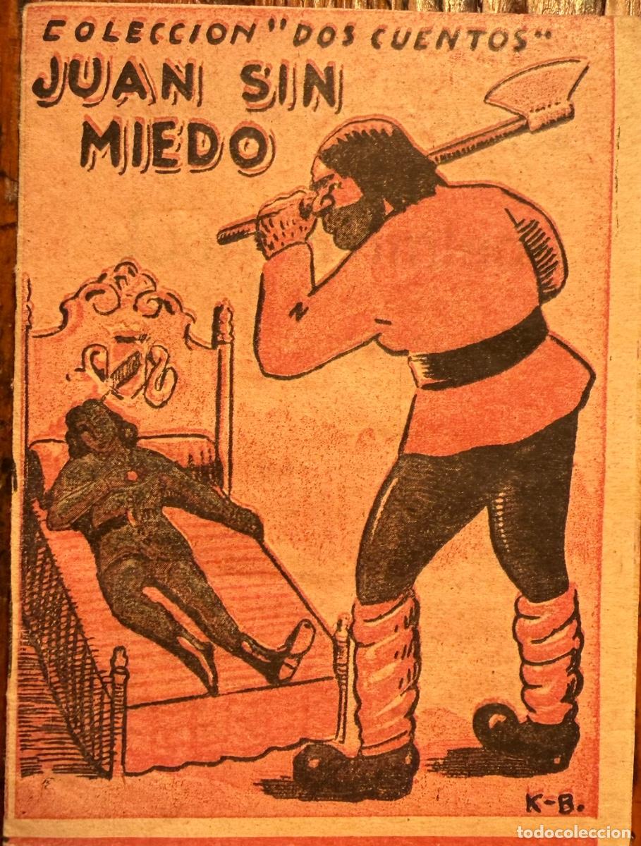 Libros de segunda mano: COLECCION DOS CUENTOS, JUAN SIN MIEDO Y LA CASA MISTERIOSA.