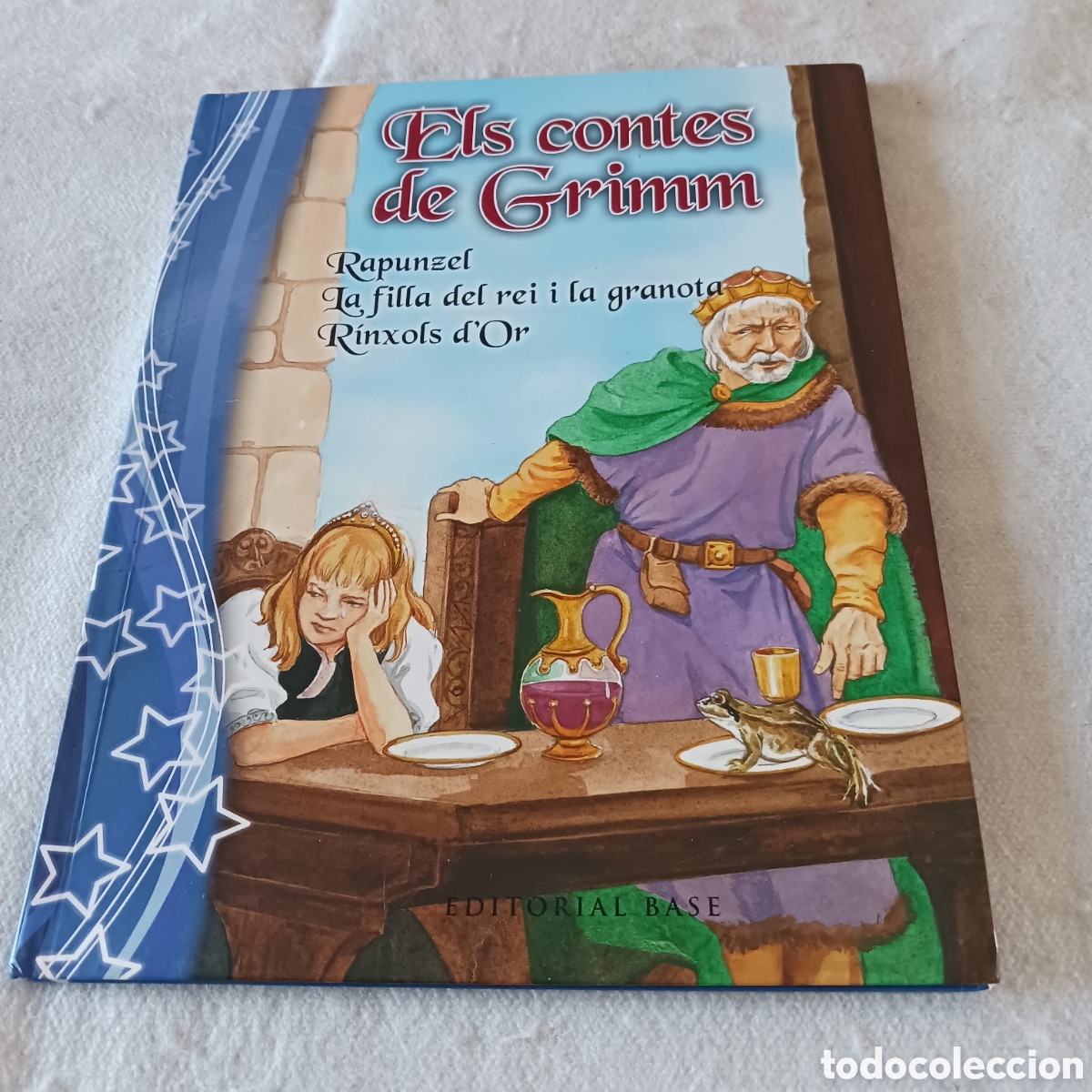 Libros de segunda mano: Els contes de Grimm:Rapunzel,La filla del rei Granada y Rinxols d'Or