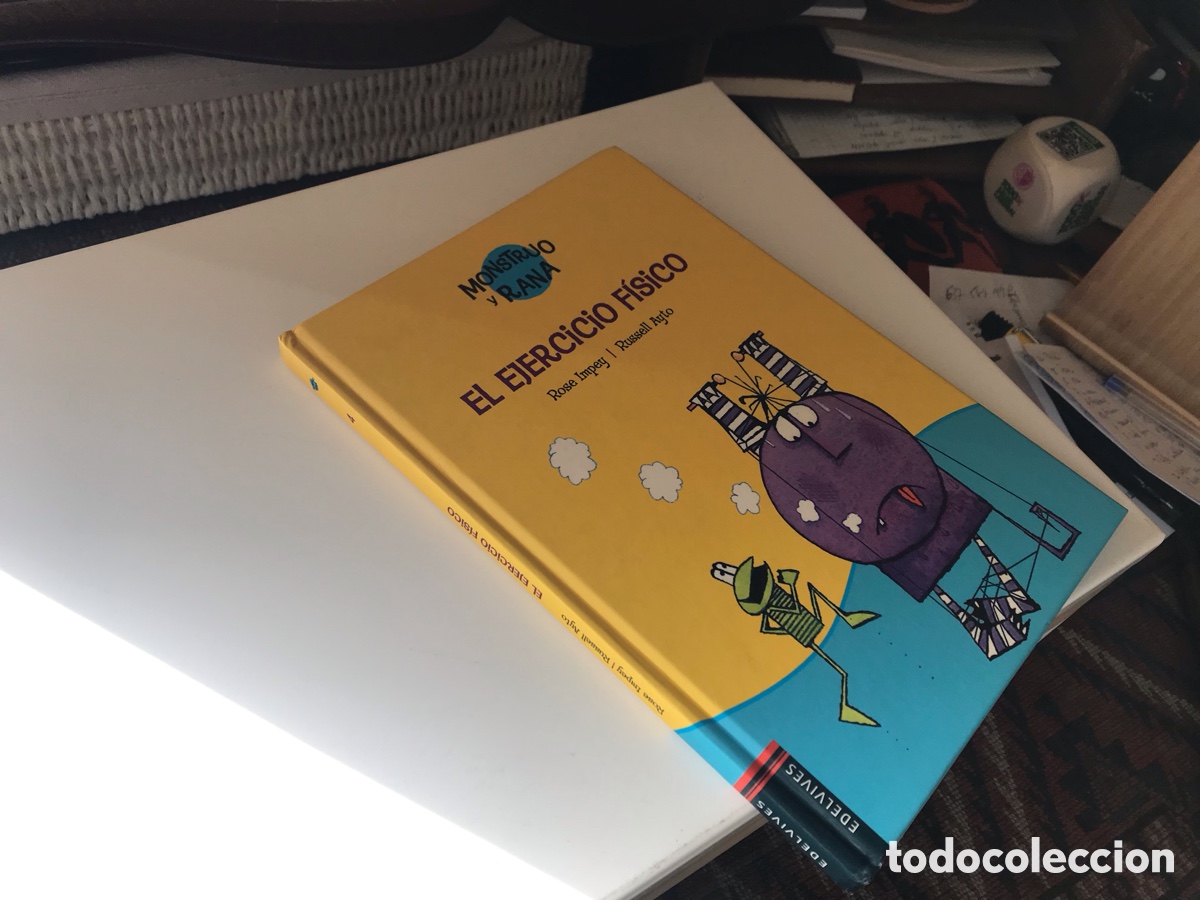 Libros de segunda mano: El ejercicio f&iacute;sico. Rose Impey. Russell Ayto. Monstruo y rana n&ordm; 4. Edelvives