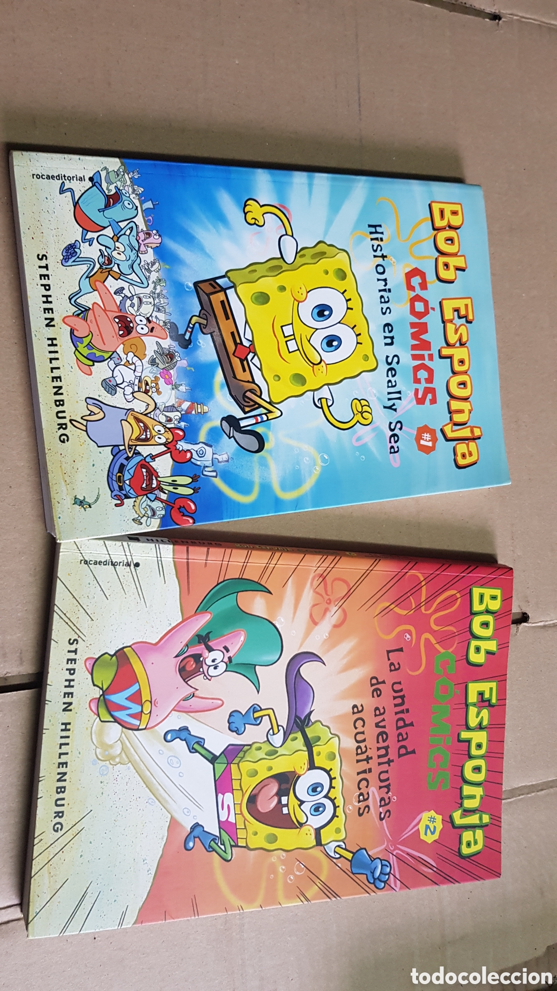 Libros de segunda mano: Libros de Bob esponja