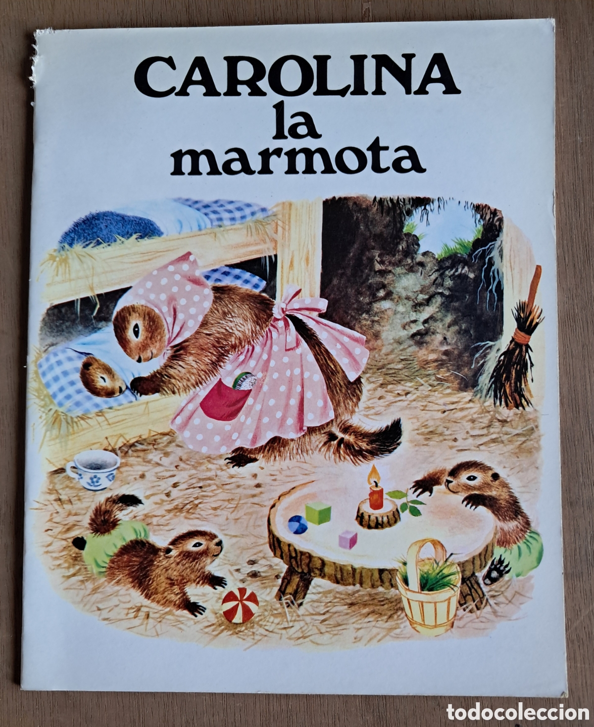 Libros de segunda mano: Carolina la marmota. Ediciones Susaeta, colecci&oacute;n Do-do. 1974