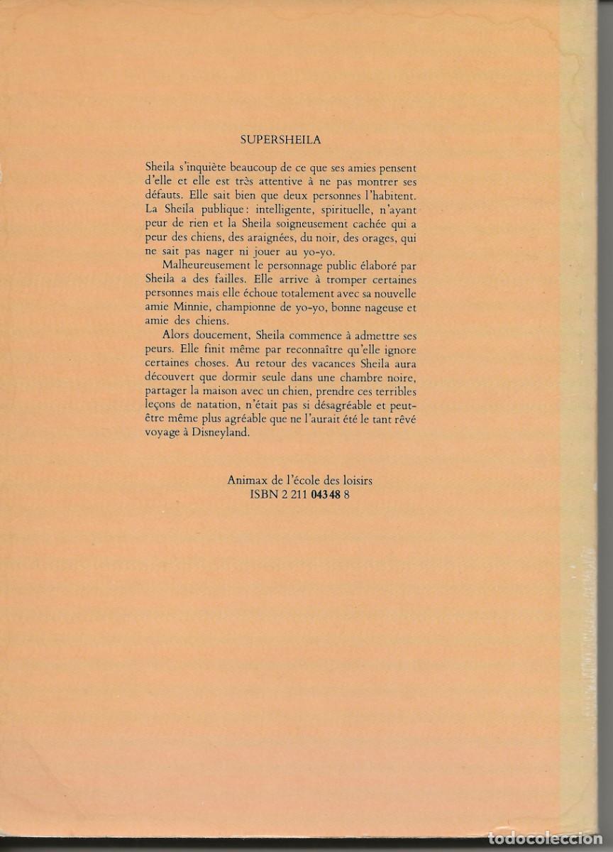 Libros de segunda mano: ECOLE DES LOISIRS - SUPER SHEILA - Foto 2