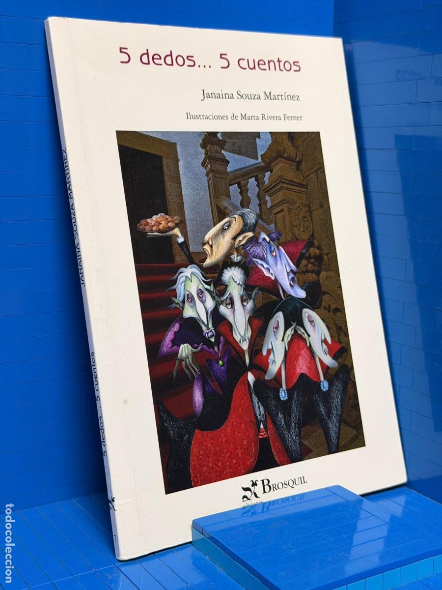 Libros de segunda mano: 5 DEDOS, 5 CUENTOS &ndash; ED. BROSQUIL &ndash; JANAINA SOUZA MARTINEZ