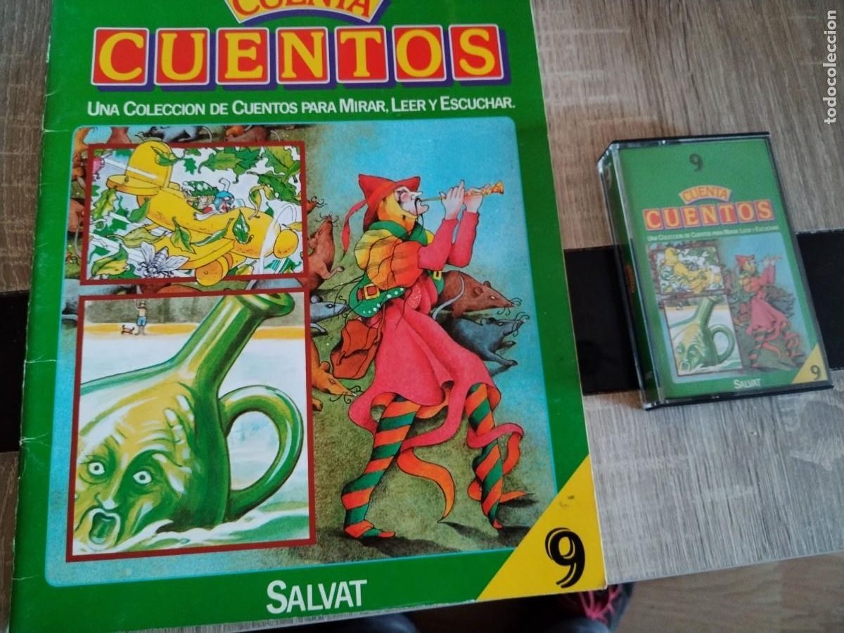 Libros de segunda mano: Cuenta cuentos 9- salvat- una colecci&oacute;n de cuentos para mirar leer y escuchar