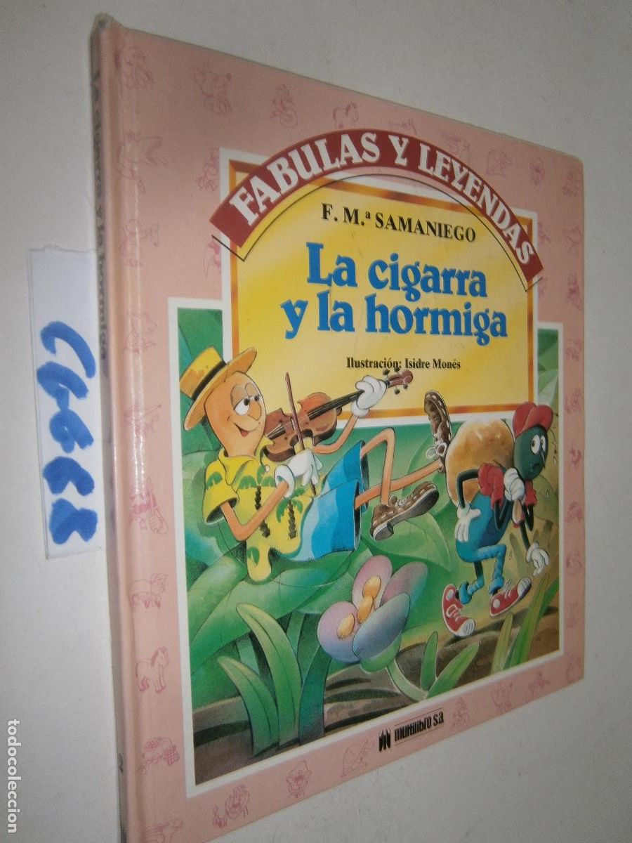 Libros de segunda mano: ANTIGUO CUENTO - LA CIGARRA Y LA HORMIGA