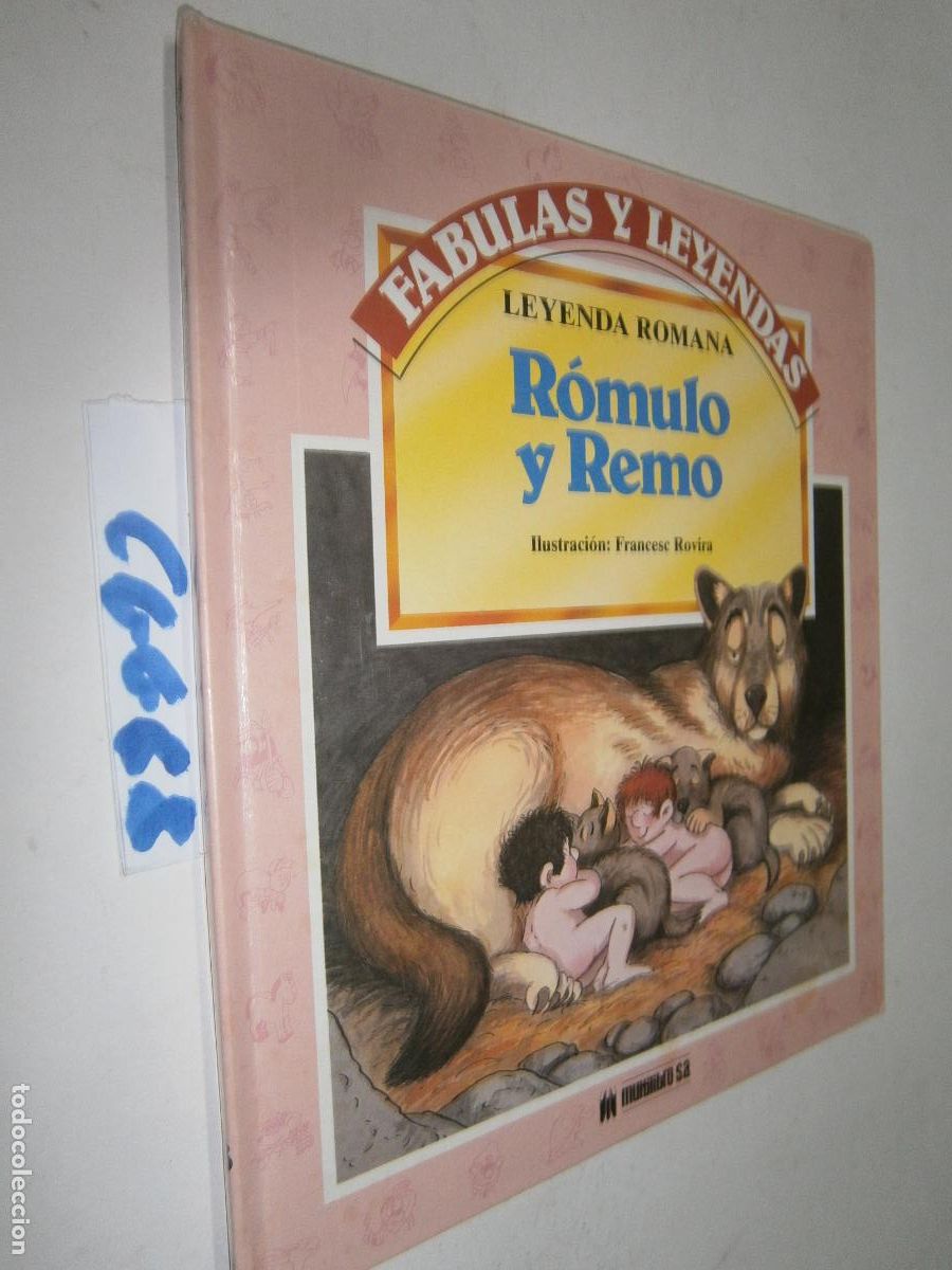 Libros de segunda mano: ANTIGUO CUENTO - ROMULO Y REMO