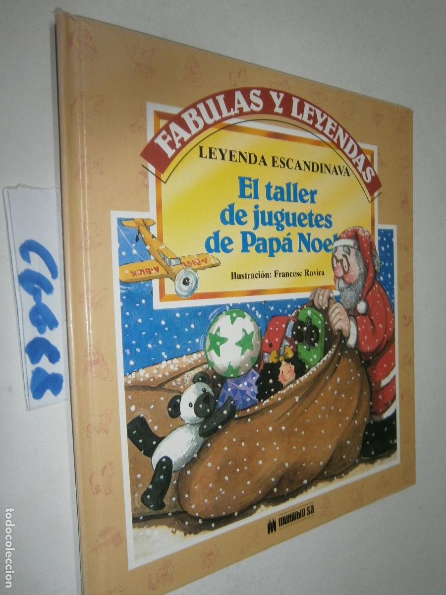 Libros de segunda mano: ANTIGUO CUENTO - EL TALLER DE JUGUETES DE PAPA NOEL