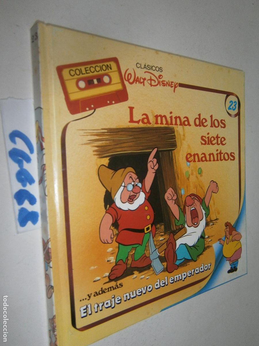 Libros de segunda mano: ANTIGUO CUENTO - LA MINA DE LOS SIETE ENANITOS/EL TRAJE NUEVO DEL EMPERADOR